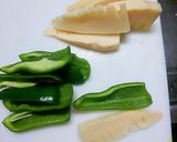 青椒肉絲巻き～お弁当のおかず作り方1写真