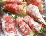 青椒肉絲巻き～お弁当のおかず作り方2写真