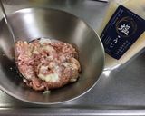 白菜と鶏ひき肉のミルフィーユ鍋作り方2写真