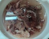 牛すじとこんにゃくの煮物作り方1写真