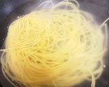 簡単　ベーコンキャベツのパスタ作り方1写真