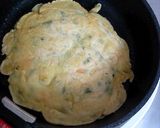 食感最高♪たくあんチヂミ！作り方3写真