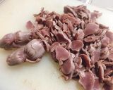 クセになるズリポン(砂肝ポン酢)作り方2写真