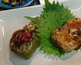 ピーマン豚もろこし詰め作り方10写真