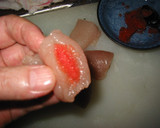 お弁当にも！☆鶏ささみの三色はさみ焼き☆作り方4写真