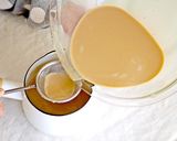 デカフェコーヒーでチョコバナナプリン♪作り方6写真
