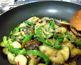 自家製肉味噌を使って秋の茄子ピー！！作り方4写真