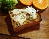 レーズン食パンのゴルゴンゾーラトースト作り方16写真
