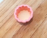 スライスチーズ 法輪と花作り方6写真