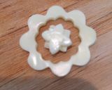 スライスチーズ 法輪と花作り方9写真