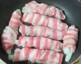時短簡単☆レンコンの豚肉巻き中華ソース作り方9写真