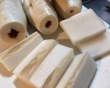 農家の食卓〜大根のやみつきぽりぽりサラダ作り方1写真