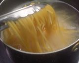ノビル（ニラ）の中華風パスタ作り方2写真
