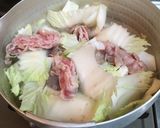 豚バラ肉と白菜のおろし大根煮作り方3写真