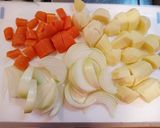 材料これだけ！お母さんの肉じゃが★作り方1写真