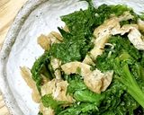 大人の総菜◎わさび菜／からし菜の胡麻和え作り方11写真
