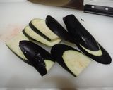 ナスのネギ生姜焼き丼作り方1写真