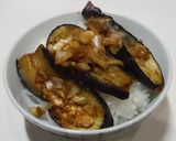 ナスのネギ生姜焼き丼作り方4写真