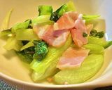 シンプル！中華チンゲンサイ　タロの弁当作り方1写真