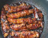 時短簡単☆レンコンの豚肉巻き中華ソース作り方12写真