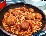 カリオストロのミートボールスパゲッティ作り方11写真