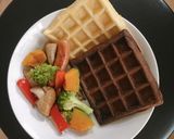 米粉でワッフル作り方6写真