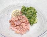 【簡単】トマトとキュウリのツナマヨサラダ作り方4写真