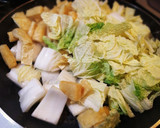 簡単！ごま油香る白菜と油揚げの中華風炒め作り方2写真