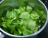 簡単！ほうれん草のお味噌汁☆胡麻風味作り方3写真