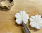 大根で！型で簡単！桜の飾り切り作り方3写真