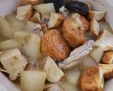 冬にピッタリ！大根と手羽中の煮物♪作り方3写真