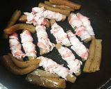 お弁当★味染みこんにゃく肉巻き★作り置き作り方2写真