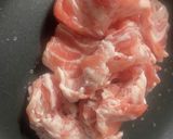 蕪とバラ肉の梅べっこうあん作り方1写真