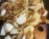 蕪とバラ肉の梅べっこうあん作り方6写真