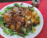 豚塊肉の柔らかソテーおろしゆず風味作り方9写真