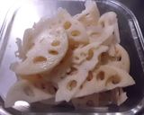 電子レンジでれんこんとにんじんの甘酢和え作り方2写真