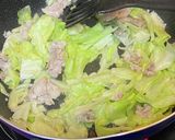 豚キャベツ炒め！　タロの弁当64作り方1写真