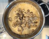 たっぷりきのこのクリーム煮ガレット作り方5写真