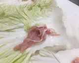白菜のちょっと鍋☆1人鍋☆簡単^_^作り方3写真