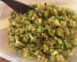ご飯のお供にブロッコリー茎と葉のふりかけ作り方3写真