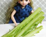 リカちゃん♡わさび菜とウィンナー炒めꕤ*作り方2写真