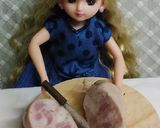 リカちゃん♡わさび菜とウィンナー炒めꕤ*作り方4写真