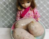 リカちゃん♡わさび菜オリーブオイルサラダ作り方1写真