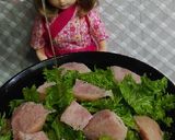 リカちゃん♡わさび菜オリーブオイルサラダ作り方8写真