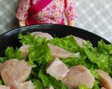 リカちゃん♡わさび菜オリーブオイルサラダ作り方9写真