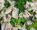 リカちゃん♡わさび菜と豚肉の甘酢炒め✤*作り方10写真