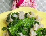 リカちゃん♡わさび菜と豚肉の甘酢炒め✤*作り方11写真