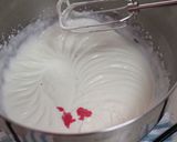 バレンタイン・鬼滅の刃風、麻の葉柄ケーキ作り方8写真