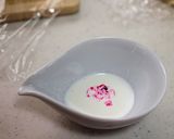 バレンタイン・鬼滅の刃風、麻の葉柄ケーキ作り方5写真