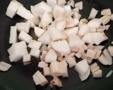 少量シーチキンと根菜チャーハン卵入り作り方5写真